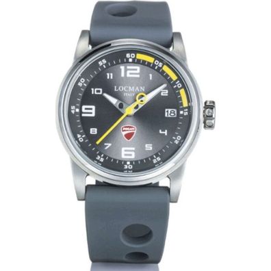 LOCMAN - Armbanduhr - Herren - D106A07S-00GYYSIA - DUCATI THREE HANDS QUARTZ