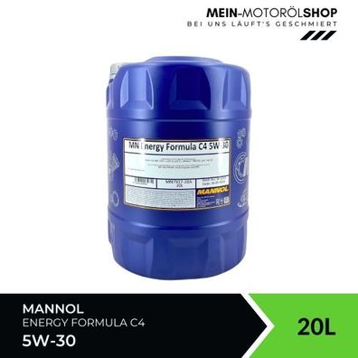 Mannol Energy Formula C4 5W-30 20 Liter