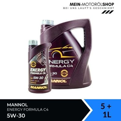 Mannol Energy Formula C4 5W-30 5 + 1 Liter