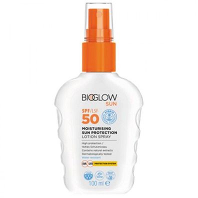 BIO GLOW Sun Lotion Spray LSF 50 100 ml