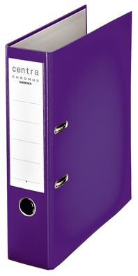 Centra 230140 Ordner PP Chromos - A4, 80 mm, violett