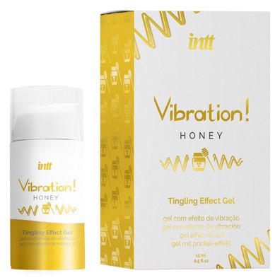 intt Liquid Vibration Honey 15ml - Aufregendes Gel