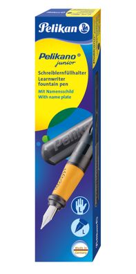 Pelikan Schulfüller Pelikano junior P68L Anthrazit in Faltschachtel