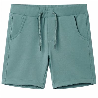 Kindershorts mit Kordelzug Petrolblau 128