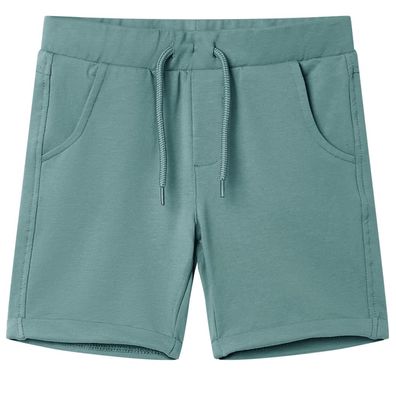 Kindershorts mit Kordelzug Petrolblau 104