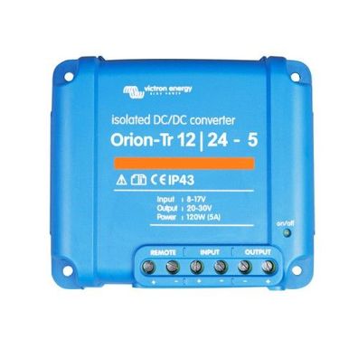 Victron Orion-Tr 12/24-5 isolierter DC DC Konverter 12V zu 24V 5A 120W