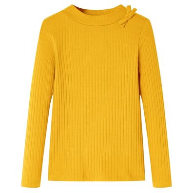 Kinder-Langarmshirt Ocker 104