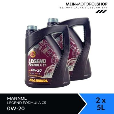 Mannol Legend Formula C5 0W-20 2x5 Liter