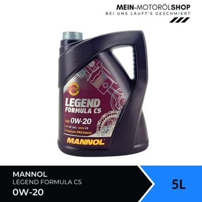 Mannol Legend Formula C5 0W-20 5 Liter