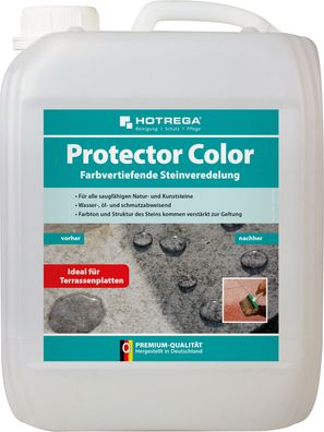 HOTREGA® Protect Color Farbvertiefende Steinveredelung, 5 Liter Kanister