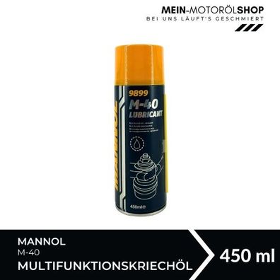 Mannol M-40 Lubricant Multifunktionskriechöl Universalöl 450 ML