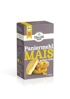 Bauck Mühle 6x Mais Paniermehl ohne Hefe glutenfrei Bio 200g