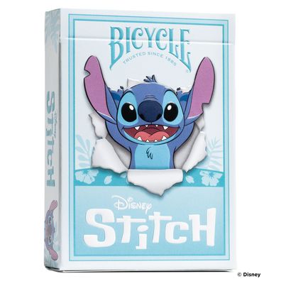 Bicycle® Kartendeck - Disney Stitch Spielkarten Kartenspiel Kartentricks Ohana