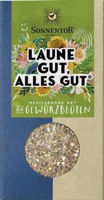 Sonnentor 6x Laune gut, alles gut® Gewürzblüten, Packung 25g