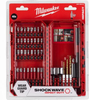 Milwaukee Shockwave Bit Set 40 tlg. 4932492004