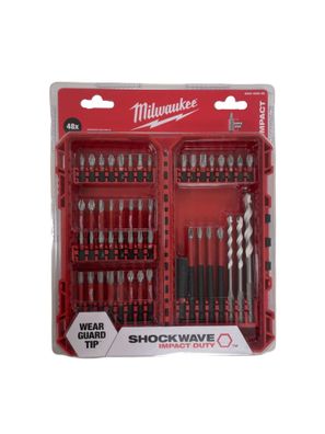 Milwaukee Shockwave Bit-Set 48 tlg