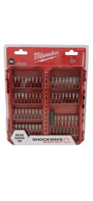 Milwaukee Shockwave Bit Set 56 tlg. 4932492006 Bitset Bits Werkzeug Werkstatt