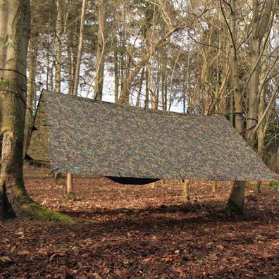 DD Hammocks DD Tarp Regendach 3,5 x 3,5 m MC Camo Zubehör