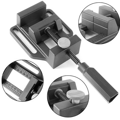 Stahlwerk Maschinenschraubstock MS-70-ST für Säulenbohrmaschine