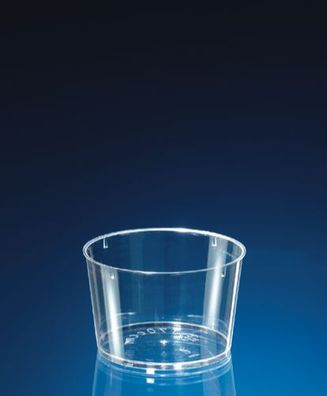 Einweg-Eisbecher 300 ccm Polystyrol Transparent Perfekt für Partys