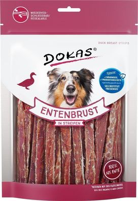 DOKAS - Entenbrust in Streifen XL 1er Pack (1 x 250g)