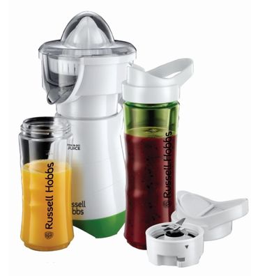 Russell Hobbs 2in1 Smoothie Maker Explore Mix&Go Juice Zitruspresse StandMixer