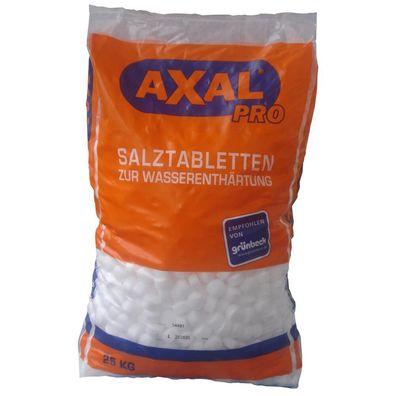 AXAL PRO 25kg Salztabletten Regeneriersalz Wasserenthärtung Wasserenthärter