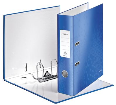 Leitz 1005-00-36 1005 Ordner WOW A4 - 80 mm, blau metallic