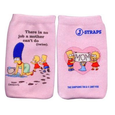 JStraps HandySocke Tasche Hülle Etui Simpsons Mom mit Marge Bart Lisa Maggie