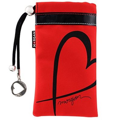 Morgan Pouch Herz Schutz-Hülle Case Tasche Etui Bag für Handy MP3-Player Walkman