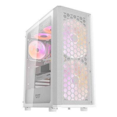 Darkflash - DK360 White + 4 fans - Computergehäuse