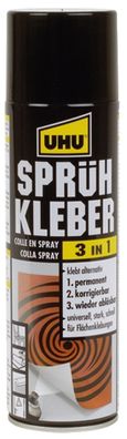 UHU Spr?hkleber 3 in 1, wieder abl”sbar, 500 ml Dose