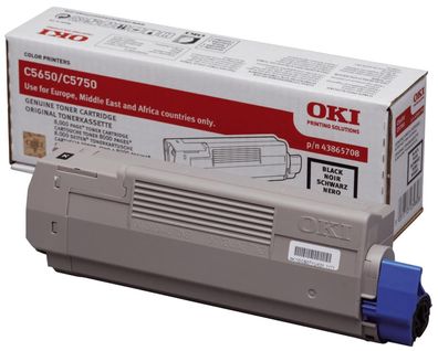 OKI 43865724 Toner schwarz 8.000 Seiten