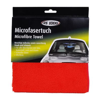 RS1000 MicrofaserTuch Außen 40x40cm Auto Poliertuch Trockentuch MikrofaserTuch