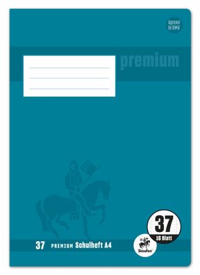 Staufen® 734010337 Heft Premium LIN 37 - A4, 16 Blatt, 90 g/qm, 9 mm Premium LIN