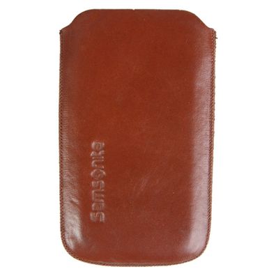 Samsonite Leder Universal Pouch Tasche SchutzHülle Etui Handy MP4 MP3Player