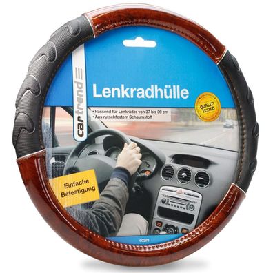 Cartrend LenkradBezug Universal 37 39 cm Auto LenkradHülle LenkradSchoner