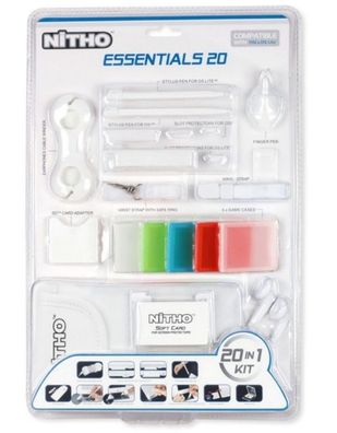 Nitho 20in1 Pack Tasche GameCase Stifte Kopfhörer ... für Nintendo DSi DS Lite