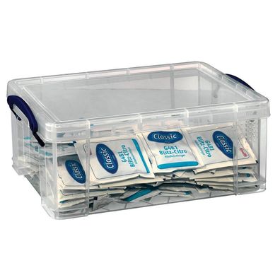 Really Useful Box 9C(PQ60) Aufbewahrungsbox 9,0 l transparent 39,5 x 25,5 x 15,5 cm