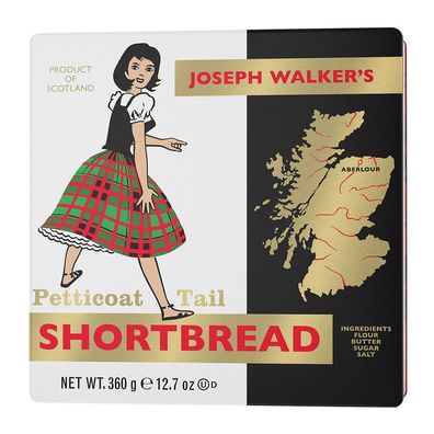 Walkers Shortbread Petticoat Tails in Retro-Metalldose