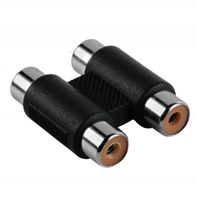 Hama CinchAdapter AudioVerlängerung Kupplung Verbinder 2x RCA Chinch Buchse