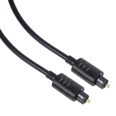 Hama Audio LichtleiterKabel ODTStecker Toslink 1,5m OptischesKabel LWL Hifi