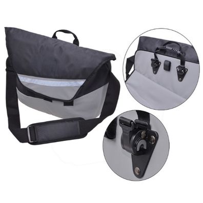 Business Gepäckträger-Tasche Notebook-Fach Fahrrad-Tasche Seiten-Tasche 1-Fach