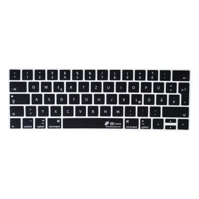 KB TastaturAbdeckung SchutzCover Deutsch DE QWERTZ Skin für MacBook Pro 13 15"