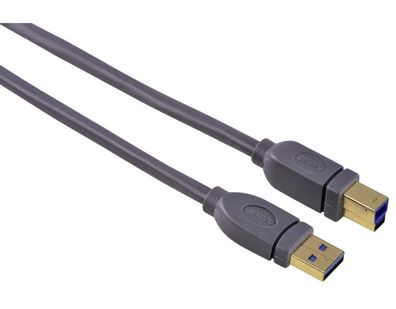 Hama USB 3.0 USBKabel USB AStecker zu USB BStecker DatenKabel DruckerKabel