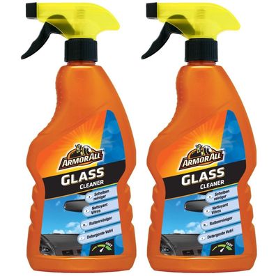 2x Armor All Scheiben-Reiniger Scheiben-Reinigung Spray Glas-Reiniger Scheibe