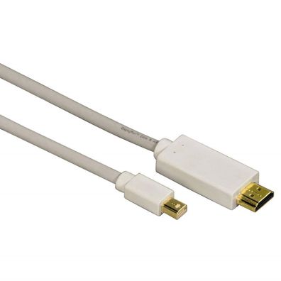 Hama MiniDisplayport auf HDMIKabel mini DP Stecker Digital Audio Video Full HD