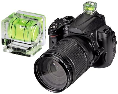 Hama Wasserwaage Kamera StandardBlitzschuh Foto DSLR SLR DSLM Camcorder Stativ