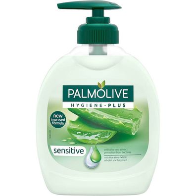 Palmolive 150290 Flüssigseife Hygiene-plus Sensitive 300 ml(T)