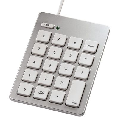 Hama USB Keypad ZiffernTastatur NummernBlock NumPad für PC MAC iMac MacBook